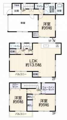 間取り図（販１戸建）　-