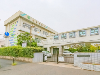 周辺環境　戸田市立美笹中学校（550m）