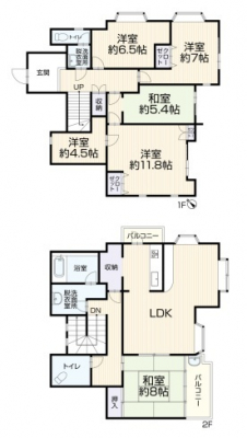 間取り図（販１戸建）　-