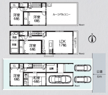 �Ԏ��}�i�̂P�ˌ��j�@-